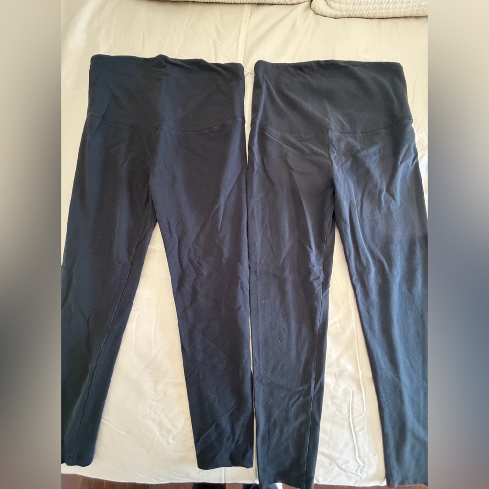 J. Crew Maternity Black Leggings Bundle